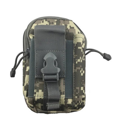 Открит Мъжки поясен пакет Bum Bag Pouch Водоустойчив тактически военен спортен ловен колан Molle Найлонови чанти за мобилни телефони Инструменти за пътуване