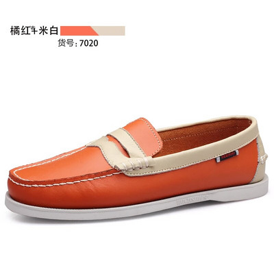 Luksuzne marke cipele za čamac za muškarce Brand modne kožne cipele muške udobne ravne cipele muške vrhunske kvalitete muške mokasine za vožnju