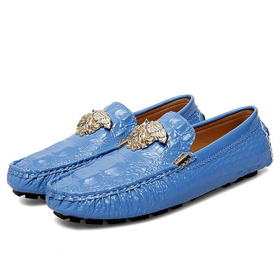 Vyriški Prabangūs Loafers Dizaineris mokasinai Prekės ženklas Driving Fashion Lakinė Oda Valtis Klasikiniai Vyriški Vasariniai Kasdieniai Batai Avalynė