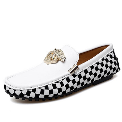 Muške žene Ležerna vožnja Prozračne dizajnerske luksuzne marke Mokasine Poslovne uredske cipele Za muškarce Mokasine 35~48