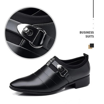 Κλασικό επαγγελματικό φόρεμα ανδρικά παπούτσια Επίσημα slip on φόρεμα Ανδρικά παπούτσια Oxfords Υψηλής ποιότητας Δερμάτινα παπούτσια για άνδρες Loafers