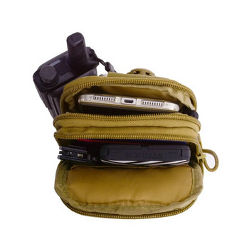 Mege Tactical Camouflage Waist Bag Small Pouch Molle System Military Army Mobile Bag Male Field Wallet EDC Bag Multifunction