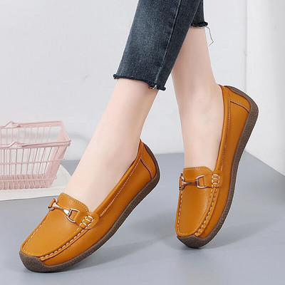 Plus Big Size 42 43 44 Άνοιξη Φθινοπωρινό Γυναικεία Loafers Flats Slip-ons Γυναικεία παπούτσια Sapatilhas Zapatos Planos Mujer Dropshipping