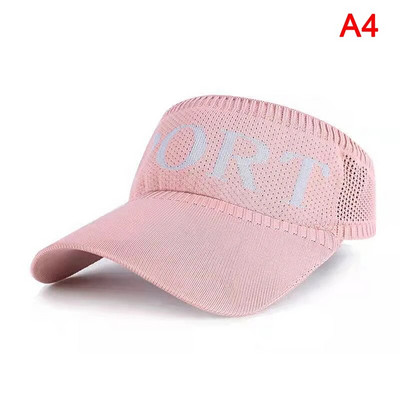 Γυναικείες γυναικείες άδειες καλοκαιρινές άδειες μπλούζες παραλίας Πλεκτό καπέλο μονόχρωμο Με μεγάλο φαρδύ γείσο Προστασία από υπεριώδη ακτινοβολία Αναπνεύσιμο καπέλο αντηλιακού 2022 Νέο