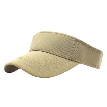 Καπέλα θαλάσσης για γυναίκες Άδειο κορυφαίο αθλητικό καπέλο ρυθμιζόμενο καπέλο ηλίου Chapeau Femme Καλοκαιρινά καπέλα ηλίου шляпа женская летняя