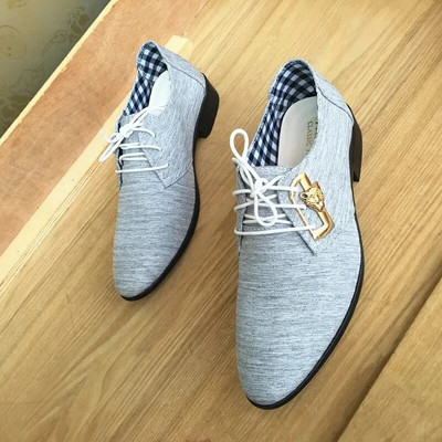 2023 Platnene Derby cipele Muške svečane cipele Vjenčane platnene cipele za ležerne cipele Muška svečana obuća Mixcolor Mokasine mokasinke za muške cipele