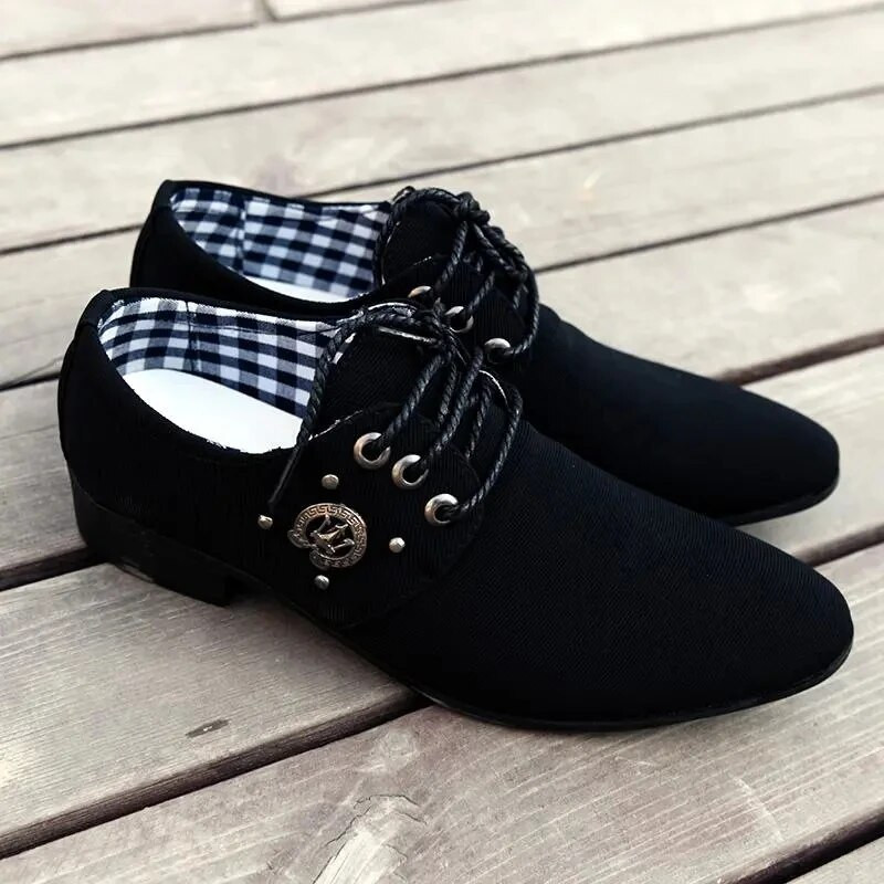 2023 Platnene Derby cipele Muške svečane cipele Vjenčane platnene cipele za ležerne cipele Muška svečana obuća Mixcolor Mokasine mokasinke za muške cipele