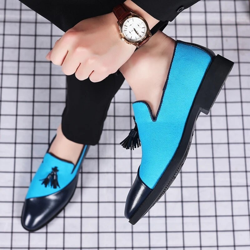 Modna poslovna muška obuća Muške cipele za vjenčanje Ležerne poslovne oksfordice za muškarce Klubske cipele za vjenčanje veće veličine