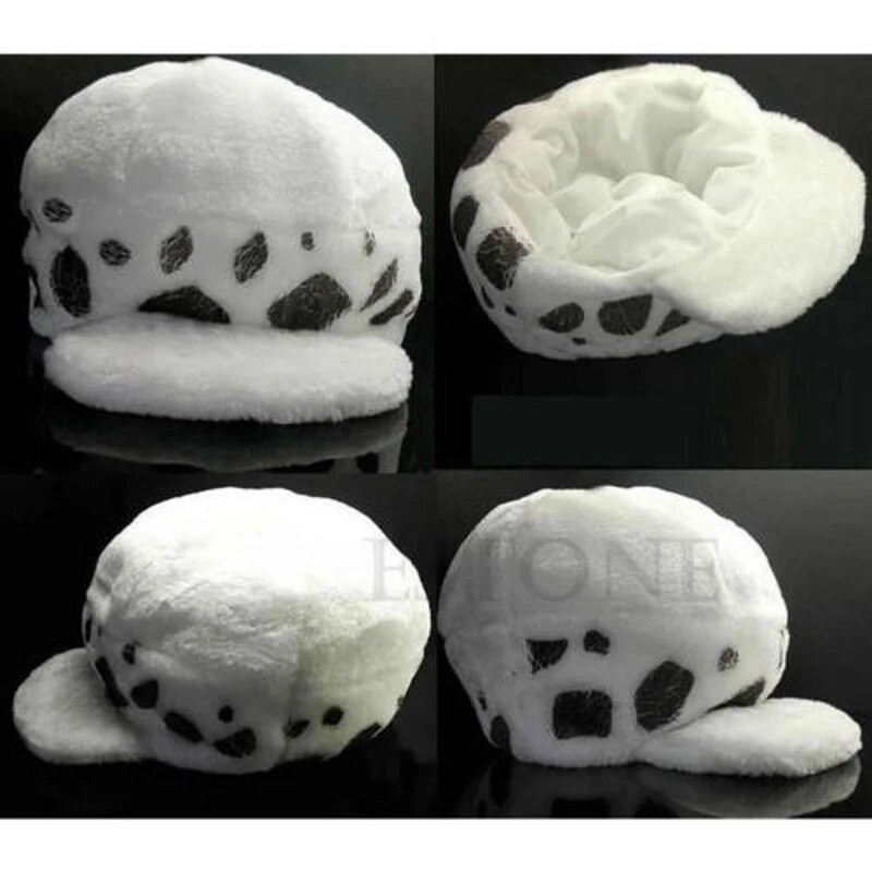 Cosplay One Piece Trafalgar Law kapa Poklon za Noć vještica Anime doktorska kapa Novo