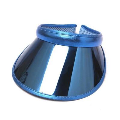 Καπέλο παραλίας Ελαστική Πλάτη Cozy Αντιηλιακή Προστασία Φορητό ιριδίζον χρώμα αντηλιακό καπέλο ηλίου για ιππασία