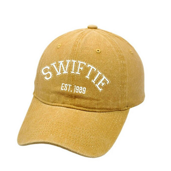 Καπέλα μπέιζμπολ Taylor Swift Καπέλα με κέντημα με μασίφ γράμμα Ρετρό βαμβακερά ρυθμιζόμενα καπέλο unisex Fashion Vintage καπέλα μπέιζμπολ με σκίαστρα
