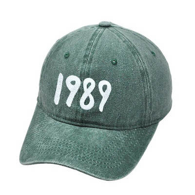 Taylor Swift beisbolo kepurė Tvirtas raidžių siuvinėjimas Kepurės Retro medvilnės reguliuojamos unisex kepurės Madingos vintažinės beisbolo kepurės nuo saulės