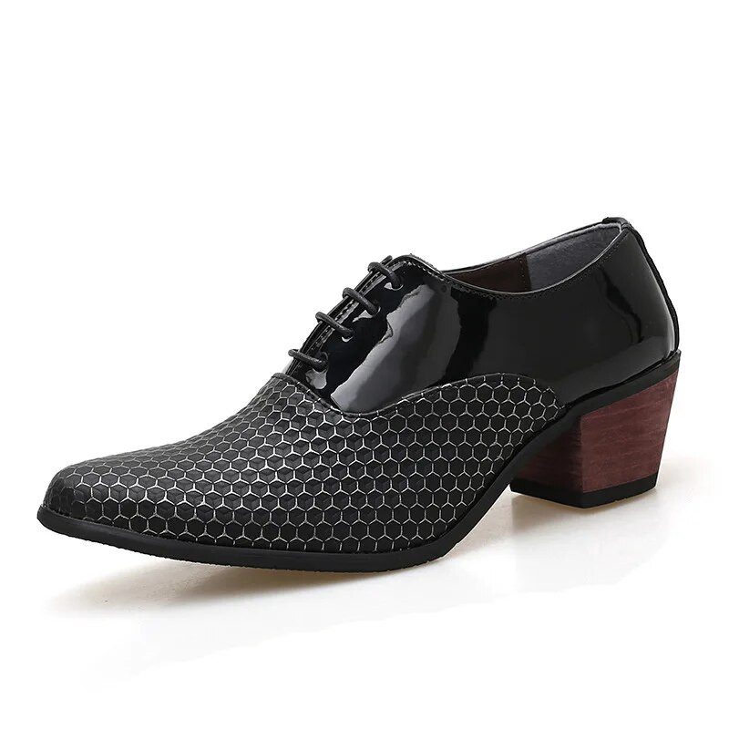 Nove muške bijele svečane cipele s visokom potpeticom Oksfordice meke mokasine Homme Chaussure cipele za povećanje visine Gommino