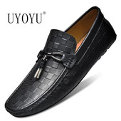 Mados vyriškų suknelių dizainerio mokasinai prabangūs vairavimo verslo oficialūs žirniai Laisvalaikio vyriški batai vyrams