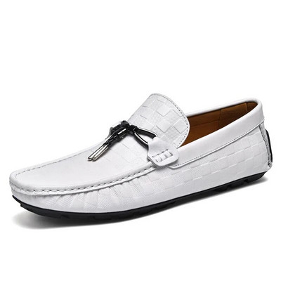 Mados vyriškų suknelių dizainerio mokasinai prabangūs vairavimo verslo oficialūs žirniai Laisvalaikio vyriški batai vyrams