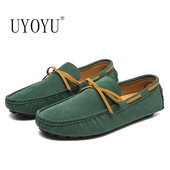 Prekės ženklo aukštos kokybės odiniai bateliai, vyriški laisvalaikio mokasinai, madingi vyriški vairuojantys batai, 35–48 dydžio vyriški