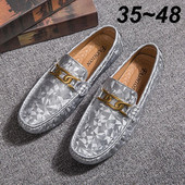 Vyriški odiniai dizainerio laisvalaikio batai Prabangūs 2022 m. Loafers Mocasins Gamintojas juodi vairavimo vyriški batai vyrams Moteriški plius 35–48 dydžiai