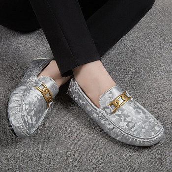 Ανδρικά δερμάτινα επώνυμα παπούτσια Casual Luxury 2022 Loafers Μοκασίνια Επώνυμα μαύρα ανδρικά παπούτσια οδήγησης για άνδρες Γυναικεία συν μέγεθος 35-48