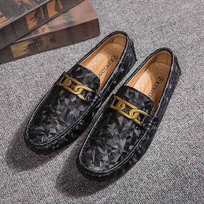 Vyriški odiniai dizainerio laisvalaikio batai Prabangūs 2022 m. Loafers Mocasins Gamintojas juodi vairavimo vyriški batai vyrams Moteriški plius 35–48 dydžiai