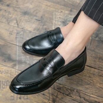 Υψηλής ποιότητας Classic Ανδρικά Casual Penny Loafers Παπούτσια οδήγησης Μόδα Ανδρικά άνετα δερμάτινα Ανδρικά παπούτσια Lazy Tassel φόρεμα