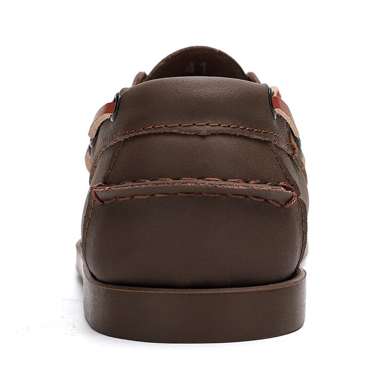 odinės valties batai Vyriški batai Didelio dydžio 46 45 Odiniai laisvalaikio batai Klasikiniai vairavimo batai Biuro tinginiai batai Vyriški plokščiapadžiai