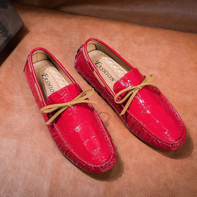 Mocasins Designer Gamintojas Vestuvinė Vyriška Suknelė Odiniai Batai Madingi Prabangūs Vairavimo Vakarėlis Loafers Valtis Oksfordo Didelio dydžio Batai Vyrams