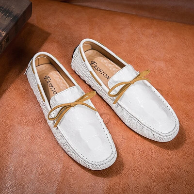 Mocasins Designer Gamintojas Vestuvinė Vyriška Suknelė Odiniai Batai Madingi Prabangūs Vairavimo Vakarėlis Loafers Valtis Oksfordo Didelio dydžio Batai Vyrams