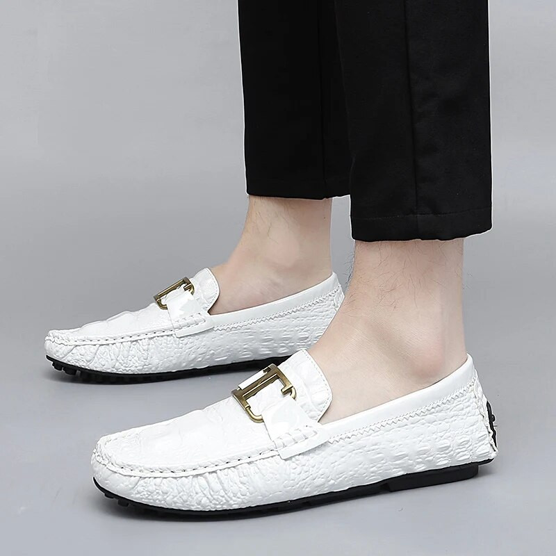 Mocasins Designer Gamintojas Vestuvinė Vyriška Suknelė Odiniai Batai Madingi Prabangūs Vairavimo Vakarėlis Loafers Valtis Oksfordo Didelio dydžio Batai Vyrams