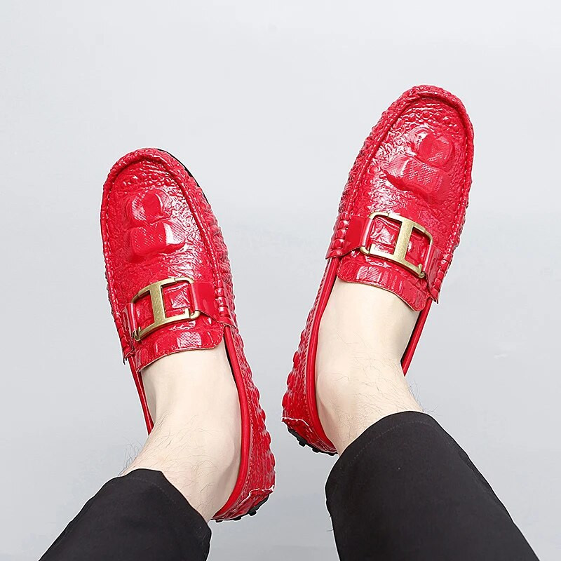 Mocasins Designer Gamintojas Vestuvinė Vyriška Suknelė Odiniai Batai Madingi Prabangūs Vairavimo Vakarėlis Loafers Valtis Oksfordo Didelio dydžio Batai Vyrams