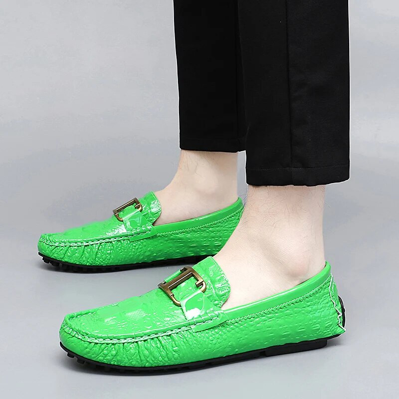 Mocasins Designer Gamintojas Vestuvinė Vyriška Suknelė Odiniai Batai Madingi Prabangūs Vairavimo Vakarėlis Loafers Valtis Oksfordo Didelio dydžio Batai Vyrams