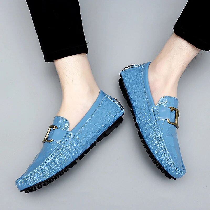 Mocasins Designer Gamintojas Vestuvinė Vyriška Suknelė Odiniai Batai Madingi Prabangūs Vairavimo Vakarėlis Loafers Valtis Oksfordo Didelio dydžio Batai Vyrams