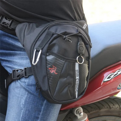2023 Motorcycle Bag Men Waist Pack Waterproof Thigh Bags Fanny Thigh Canvas Belt Outdoor Bike Man Adjustable Leg Bag Moto Bag