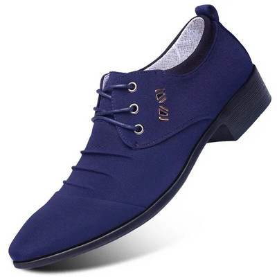 Luksuzni brend Klasične Oxford cipele za muškarce Breather platnene cipele Muške svečane vjenčane muške cipele Herren Schuhe Sepatu Pria