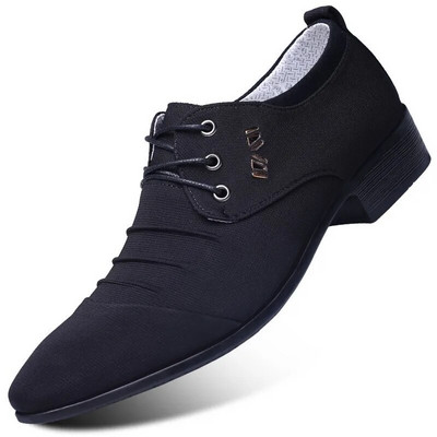 Luksuzni brend Klasične Oxford cipele za muškarce Breather platnene cipele Muške svečane vjenčane muške cipele Herren Schuhe Sepatu Pria
