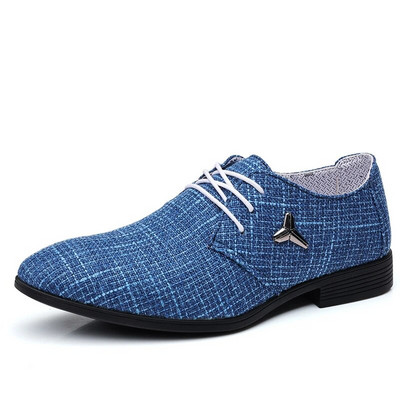 Luksuzni brend Klasične Oxford cipele za muškarce Breather platnene cipele Muške svečane vjenčane muške cipele Herren Schuhe Sepatu Pria