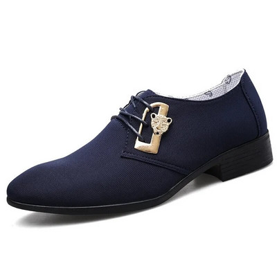 Luksuzni brend Klasične Oxford cipele za muškarce Breather platnene cipele Muške svečane vjenčane muške cipele Herren Schuhe Sepatu Pria