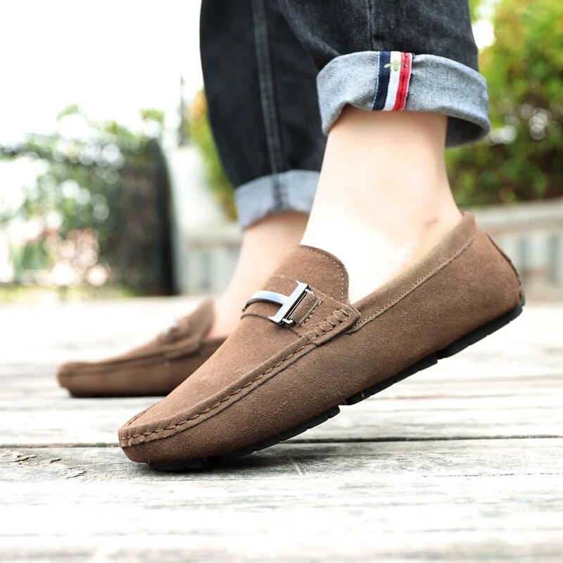 Mada oda Vyriški Moterys Prabangus Dizaineris Vairavimo Loafers Mokasinai Valtys Klasikiniai Vyriški Žirniai Laisvalaikiai Batai Avalynė