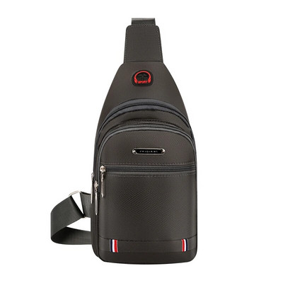 „Polarshe“ vyriški pečių krūtinės krepšiai, dvisluoksniai didelės talpos skersiniai krepšiai, vyriški verslo vandeniui atsparūs liemens krepšiai.