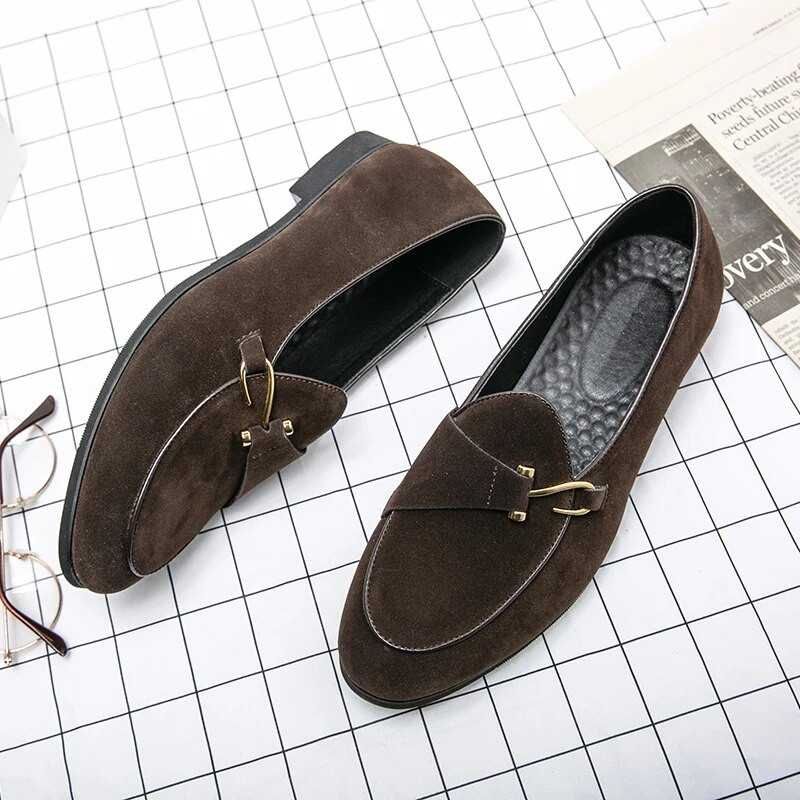 Prabangus dizaineris Naujas jaunikis smailus zomšinis vienuolio dirželis Oksfordo batai vyrams Oficiali vestuvinė išleistuvių suknelė Homecoming Zapatos Hombre