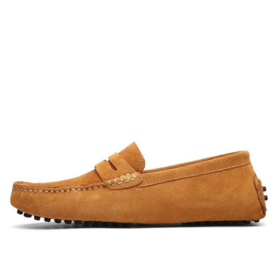49 dydis Vyriški laisvalaikio avalynė Madingi vyriški batai odos Vyriški Loafers Mocasins Slip On Vyriški vienodi vyriški vairavimo batai 