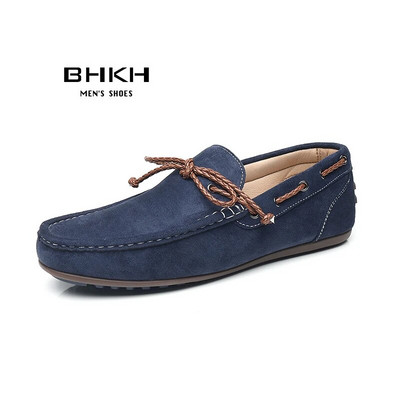 BHKH 2022 Rudens drobė Loafers Batai Madingi Vyriški laisvalaikio batai Patogūs Išmanūs laisvalaikio batai Darbo biuro avalynė Vyriški batai