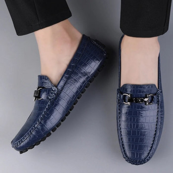 37~47  Παπούτσια από δέρμα Μοσχαριού 2023 Ανδρικά Μοκασίνια Μόδας Μοκασίνια Μοκασίνια Γαμήλια πάρτι Loafers Oxford παπούτσια για άνδρες