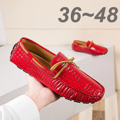 New Fashion Shoe Office Shoes for Men Casual Driving Shoes Breathable Leather Loafers Driving Moccasins Comfortable Slip on 2022