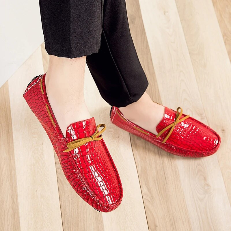 Nauji madingi batai biuro batai vyrams Laisvalaikio vairavimo batai Orui pralaidūs odiniai batai Vairavimo mokasinai Patogus slydimas 2022 m.