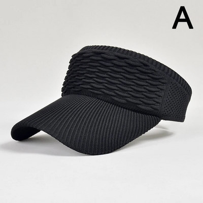 Ženske kape za sunčanje Ljetna UV zaštita Prazni cilindri Ženska kapa za zaštitu od sunca na otvorenom za tenis Golf Trčanje Sport Kapa sa šiltom