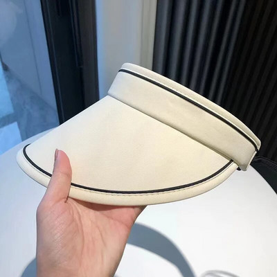 Ležerna ženska ljetna kapa sa šiltom za sunce širokog oboda Podesiva UV zaštita Sklopiva sportska prazna kapa Kapa za plažu Šešir za sunce