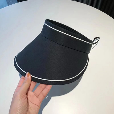 Ležerna ženska ljetna kapa sa šiltom za sunce širokog oboda Podesiva UV zaštita Sklopiva sportska prazna kapa Kapa za plažu Šešir za sunce