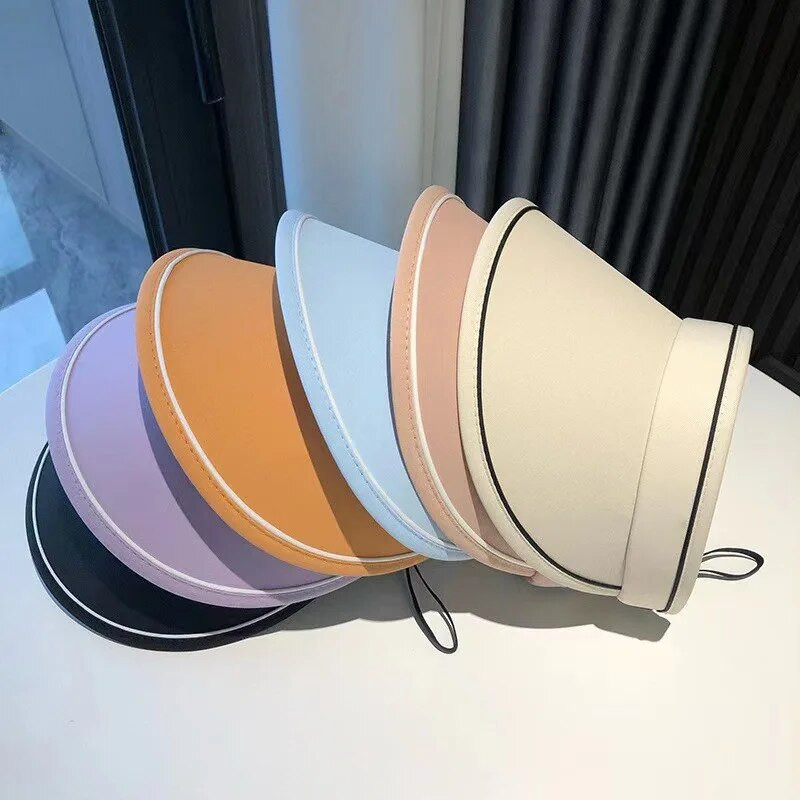 Ležerna ženska ljetna kapa sa šiltom za sunce širokog oboda Podesiva UV zaštita Sklopiva sportska prazna kapa Kapa za plažu Šešir za sunce