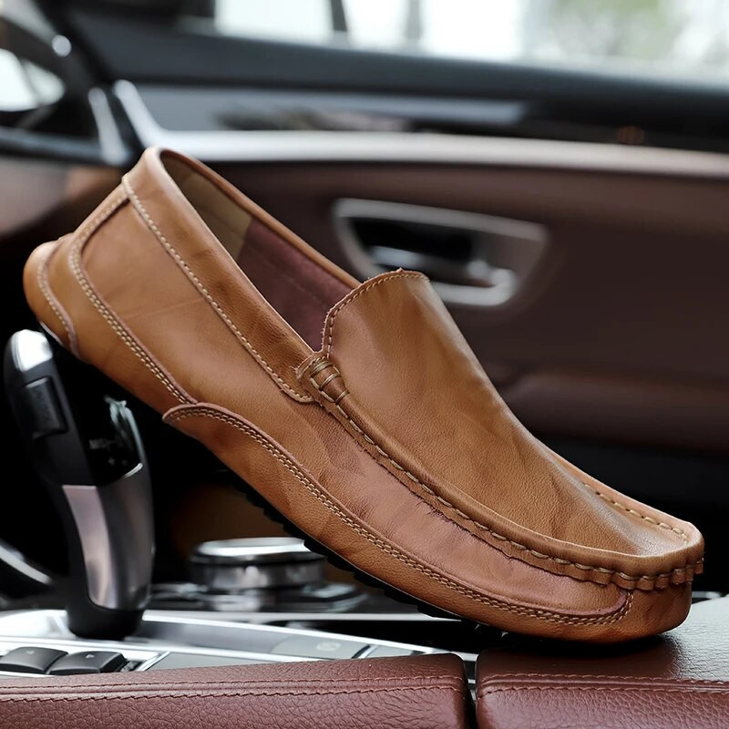 Nauji vyriški batai valties Patogūs laisvalaikio batai Loafers Vyriški madingi aukštos kokybės neslystantys vairavimo batai mokasinai