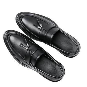 Ανδρικά παπούτσια φθινοπώρου Δερμάτινα ανδρικά παπούτσια φόρεμα Πολυτελή ανδρικά επαγγελματικά παπούτσια Oxfords Classic Gentleman 2021